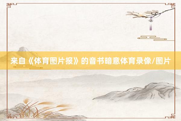 来自《体育图片报》的音书暗意体育录像/图片