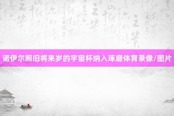 诺伊尔照旧将来岁的宇宙杯纳入琢磨体育录像/图片