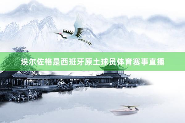 埃尔佐格是西班牙原土球员体育赛事直播