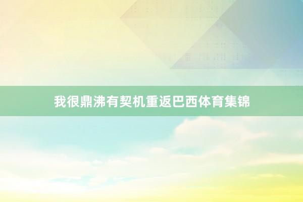 我很鼎沸有契机重返巴西体育集锦